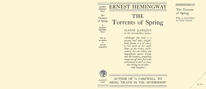 Item #16970 Torrents of Spring, The. Ernest Hemingway