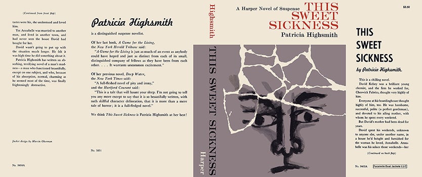 Item #16979 This Sweet Sickness. Patricia Highsmith