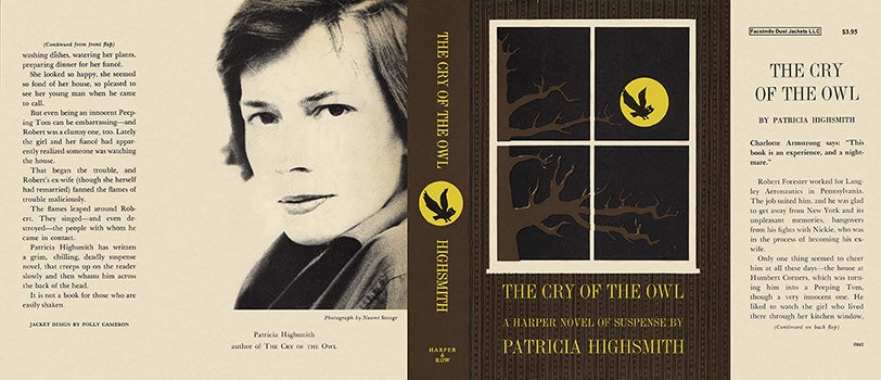 Item #16980 Cry of the Owl, The. Patricia Highsmith