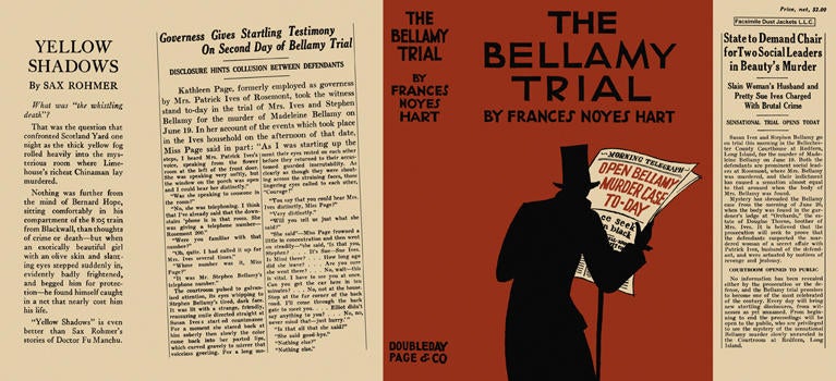 Item #1703 Bellamy Trial, The. Frances Noyes Hart
