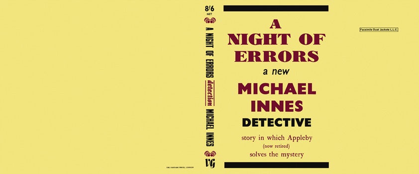 Item #17035 Night of Errors, A. Michael Innes