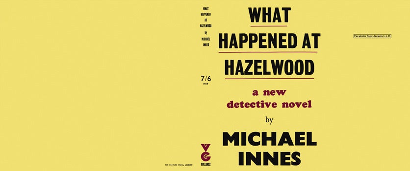 Item #17037 What Happened at Hazelwood. Michael Innes