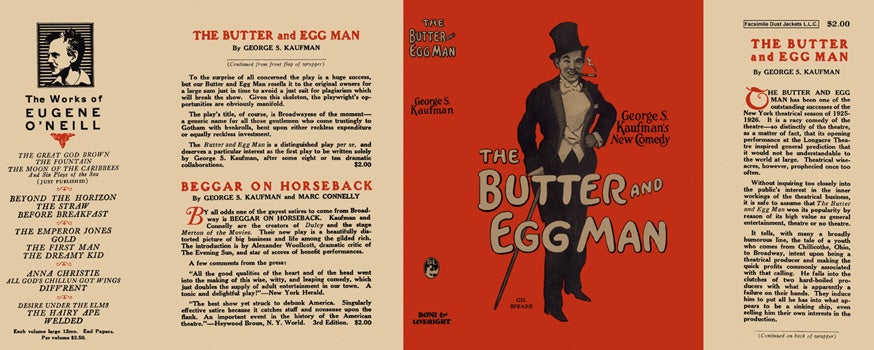Item #17061 Butter and Egg Man, The. George S. Kaufman