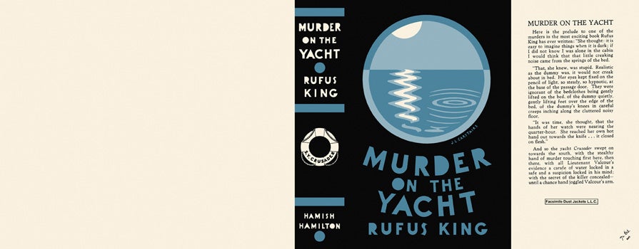 Item #17085 Murder on the Yacht. Rufus King.