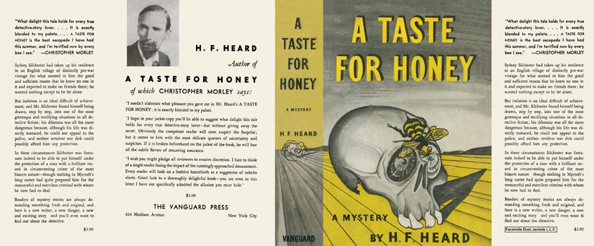 Item #1712 Taste for Honey, A. H. F. Heard