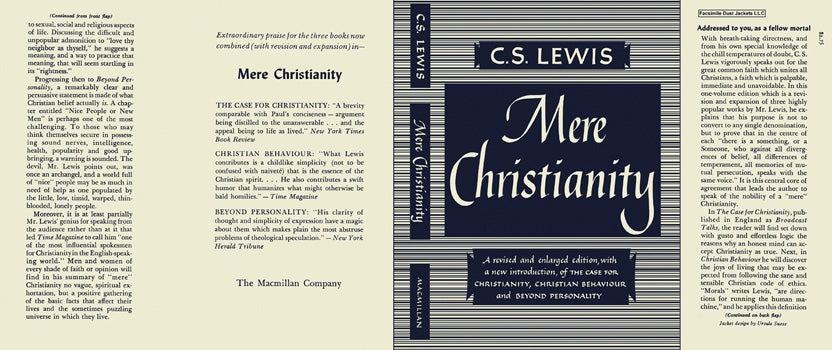 Item #17134 Mere Christianity. C. S. Lewis