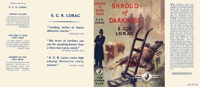 Item #17157 Shroud of Darkness. E. C. R. Lorac