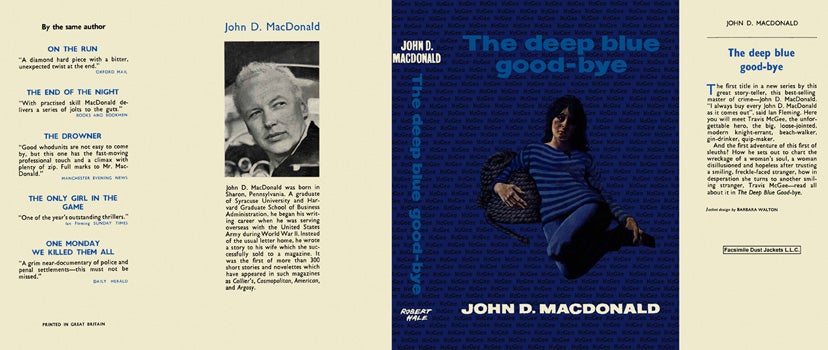 Item #17173 Deep Blue Good-Bye, The. John D. MacDonald