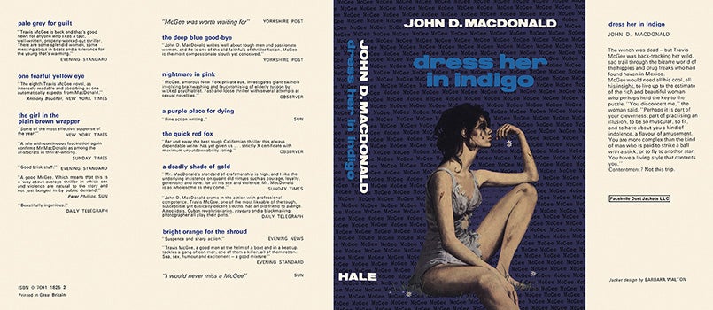 Item #17178 Dress Her in Indigo. John D. MacDonald
