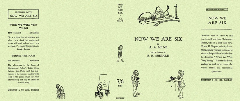 Item #17252 Now We Are Six. A. A. Milne, E. H. Shepard