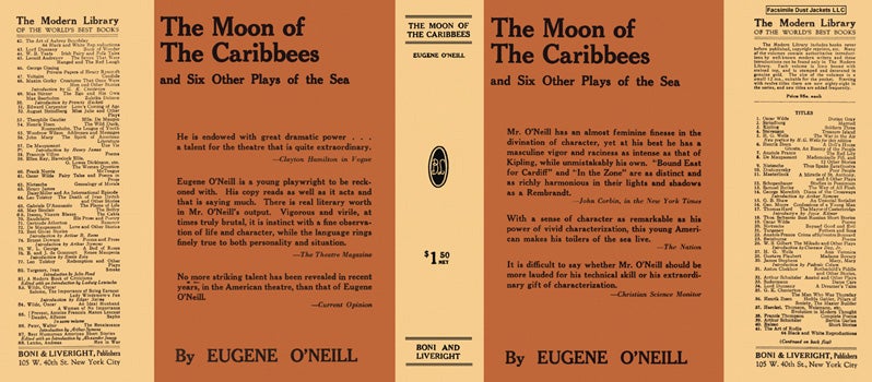 Item #17307 Moon of the Caribbees and Six Other Plays of the Sea, The. Eugene O'Neill.