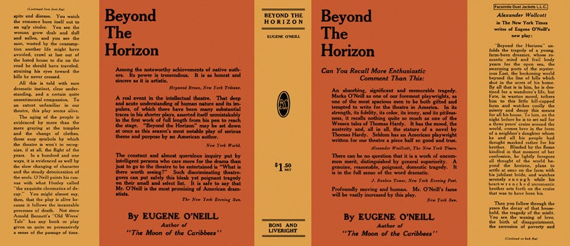 Item #17308 Beyond the Horizon. Eugene O'Neill.