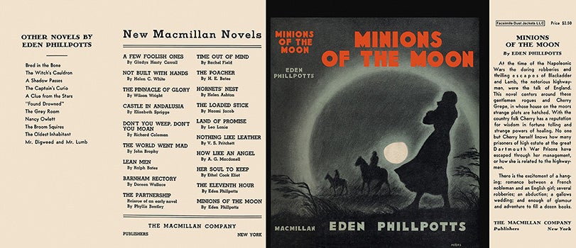 Item #17366 Minions of the Moon. Eden Phillpotts.