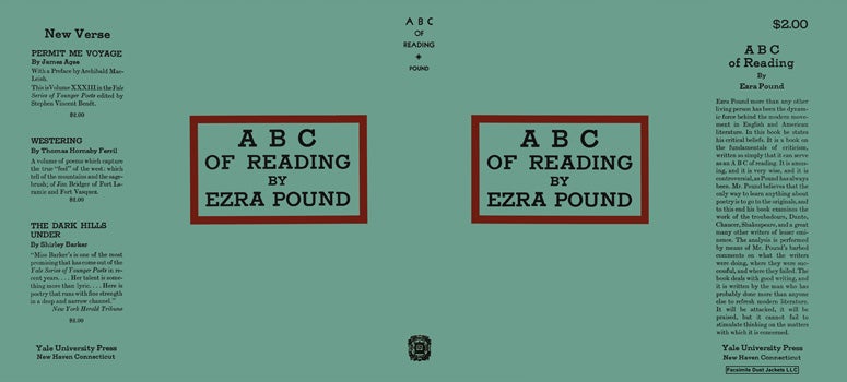 Item #17371 ABC of Reading. Ezra Pound