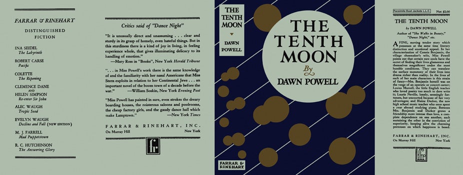 Item #17375 Tenth Moon, The. Dawn Powell