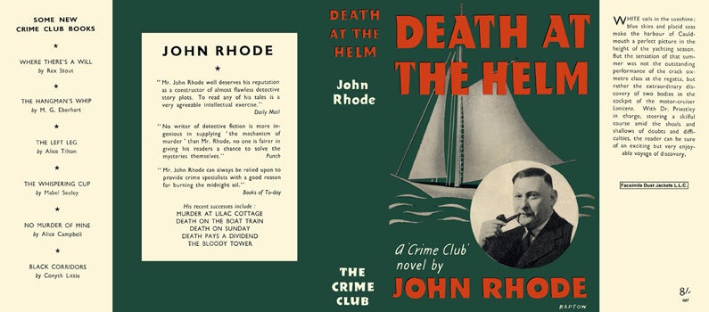 Item #17421 Death at the Helm. John Rhode