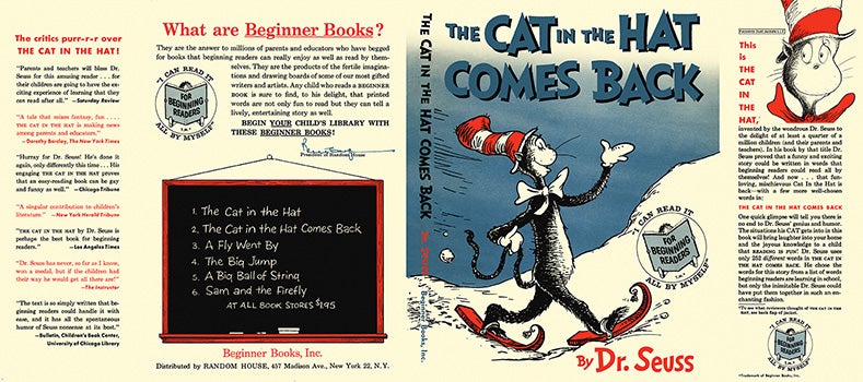 Item #17482 Cat in the Hat Comes Back, The. Seuss Dr.