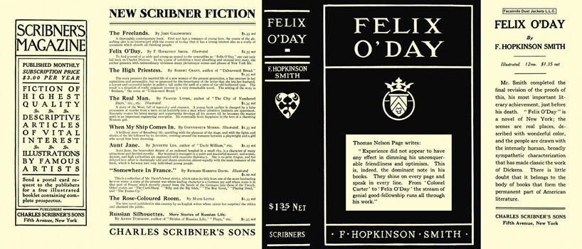 Item #17509 Felix O'Day. F. Hopkinson Smith.