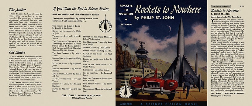 Item #17544 Rockets to Nowhere. Philip St. John