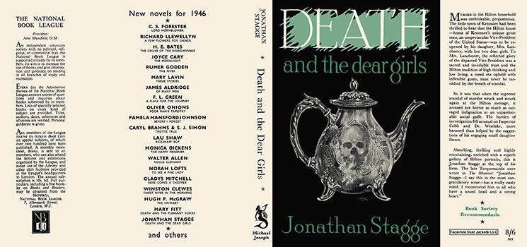 Item #17547 Death and the Dear Girls. Jonathan Stagge.
