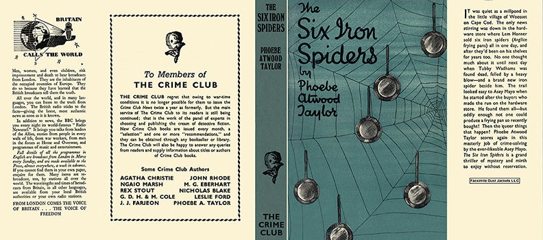 Item #17593 Six Iron Spiders, The. Phoebe Atwood Taylor