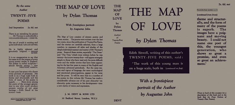 Item #17606 Map of Love, The. Dylan Thomas.