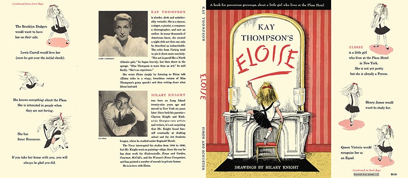 Item #17609 Eloise. Kay Thompson, Hilary Knight.