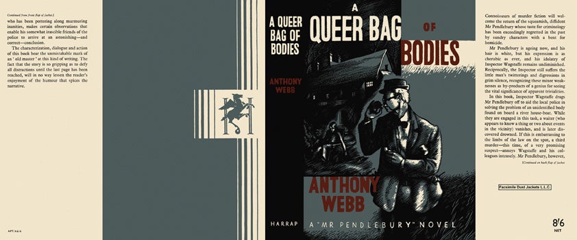 Item #17678 Queer Bag of Bodies, A. Anthony Webb.