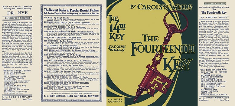 Item #17682 Fourteenth Key, The. Carolyn Wells