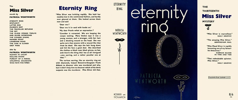 Item #17695 Eternity Ring. Patricia Wentworth