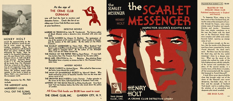 Item #1770 Scarlet Messenger, The. Henry Holt