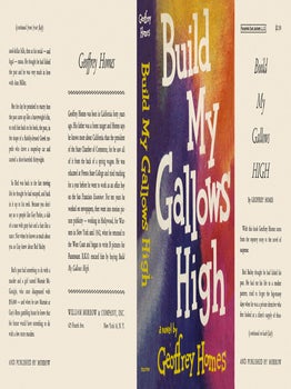 Build My Gallows High. Geoffrey Homes.