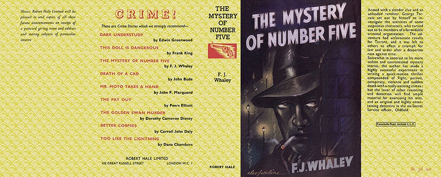 Item #17715 Mystery of Number Five, The. F. J. Whaley