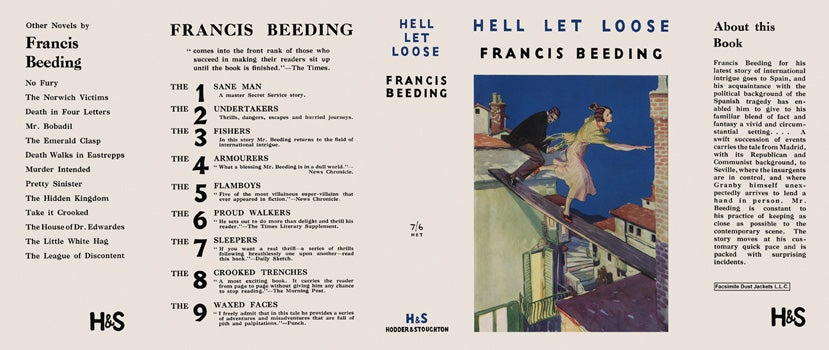 Item #17806 Hell Let Loose. Francis Beeding