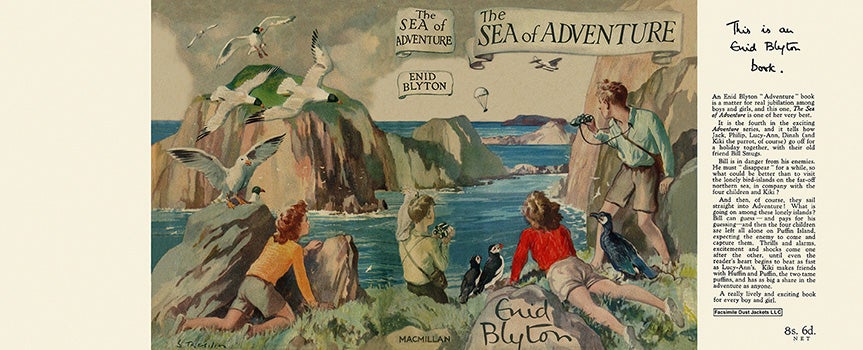 Item #17837 Sea of Adventure, The. Enid Blyton, Stuart Tresilian