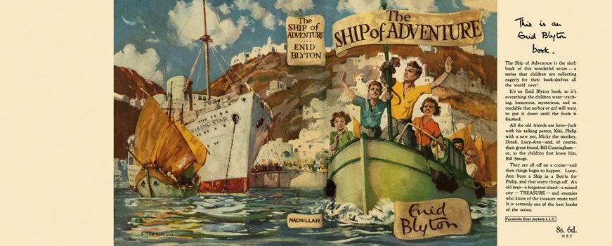 Item #17838 Ship of Adventure, The. Enid Blyton, Stuart Tresilian