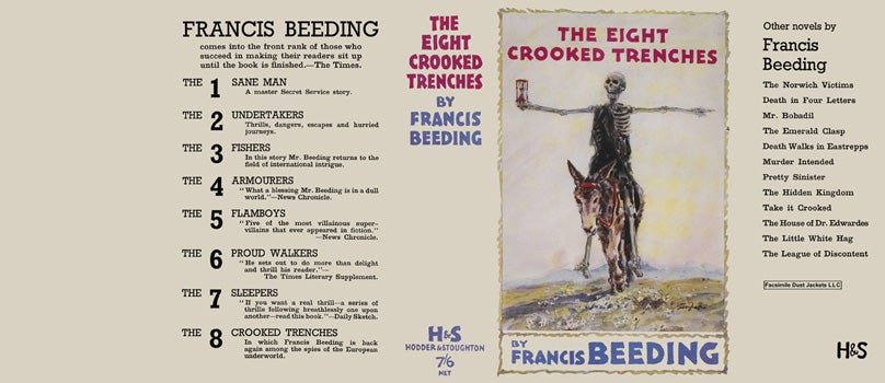 Item #17875 Eight Crooked Trenches, The. Francis Beeding