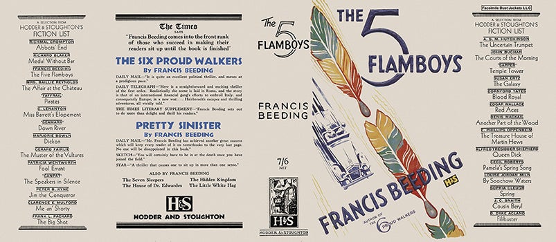 Item #17877 Five Flamboys, The. Francis Beeding