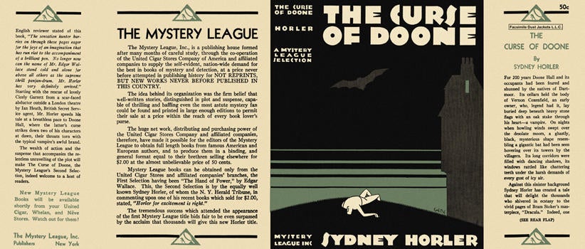 Item #1788 Curse of Doone, The. Sydney Horler.