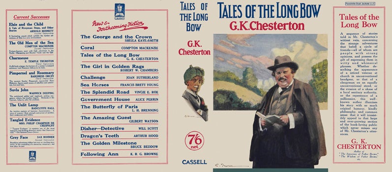 Item #17895 Tales of the Long Bow. G. K. Chesterton