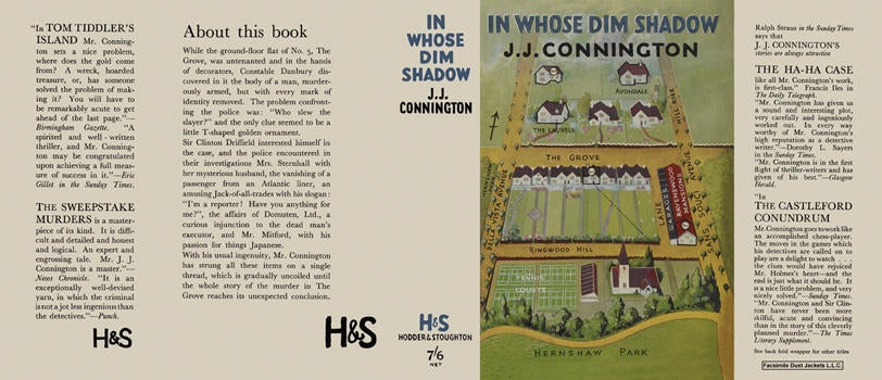 Item #17898 In Whose Dim Shadow. J. J. Connington