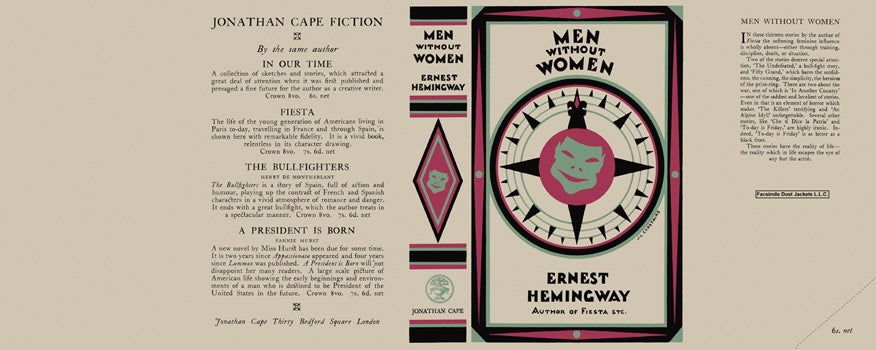 Item #17908 Men Without Women. Ernest Hemingway