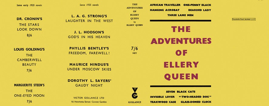 Item #17917 Adventures of Ellery Queen, The. Ellery Queen