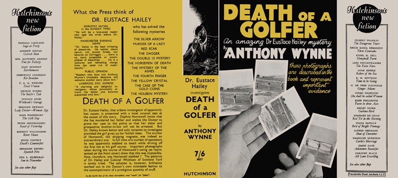 Item #17950 Death of a Golfer. Anthony Wynne