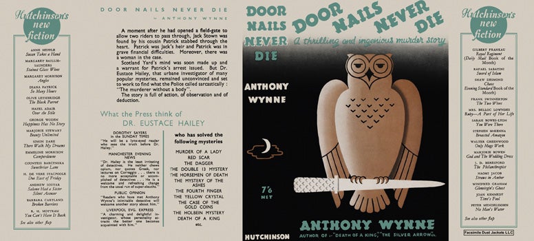 Item #17951 Door Nails Never Die. Anthony Wynne