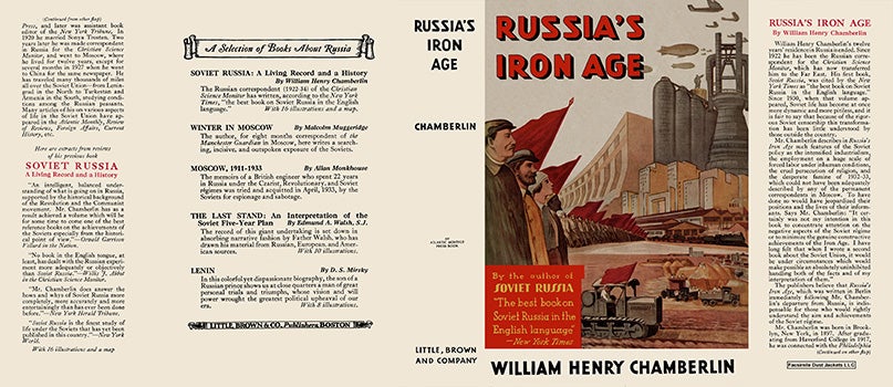 Item #18009 Russia's Iron Age. William Henry Chamberlin