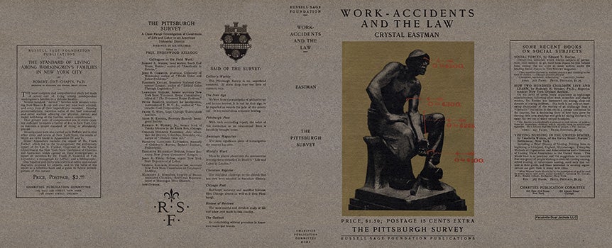 Item #18045 Work-Accidents and The Law. Crystal Eastman