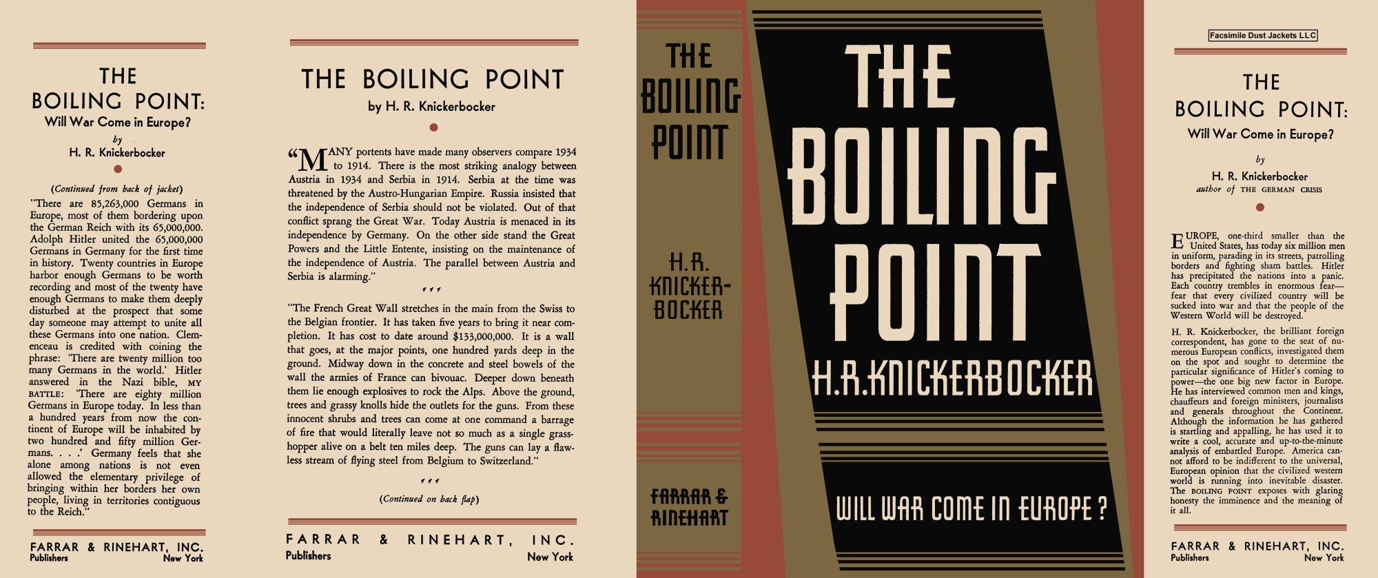 Item #18131 Boiling Point, The. H. R. Knickerbocker