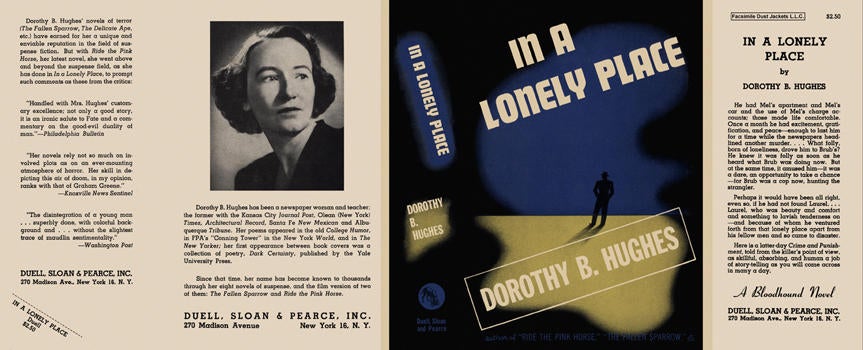 Item #1815 In a Lonely Place. Dorothy B. Hughes