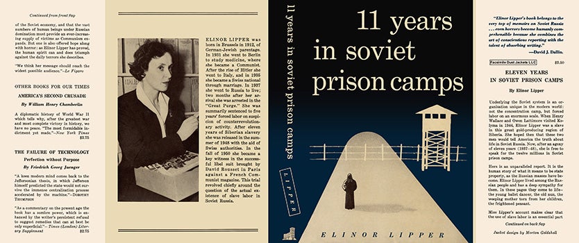 Item #18177 11 Years in Soviet Prison Camps. Elinor Lipper